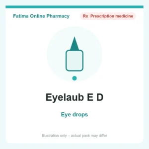 Eyelaub E D – eye drops