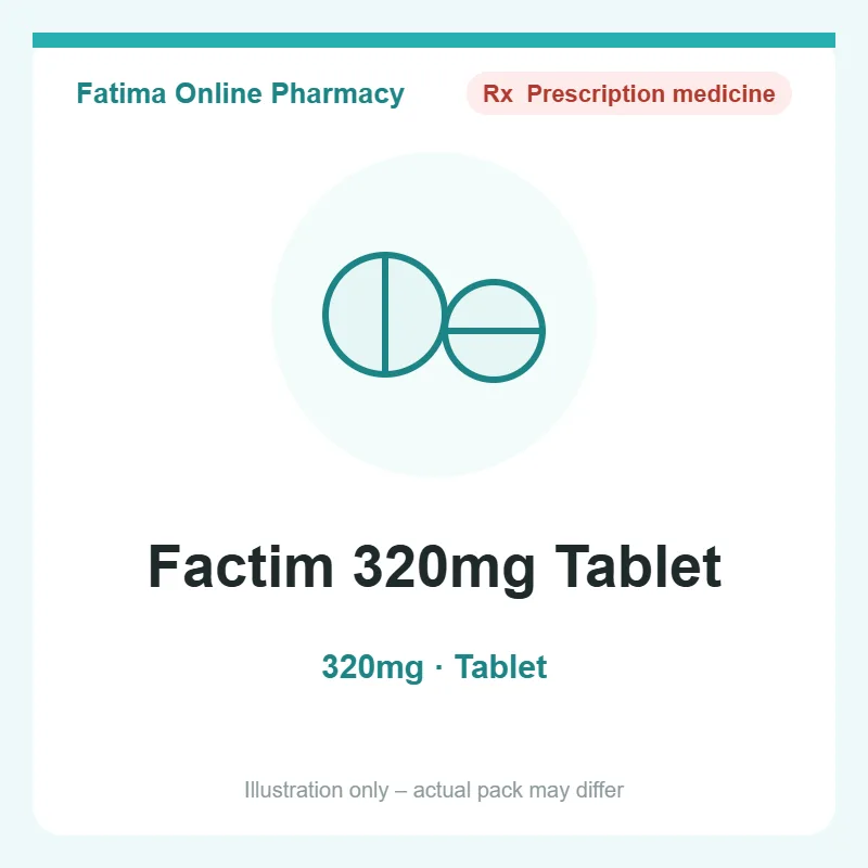 factim 320mg tablet Factim 320mg Tablet