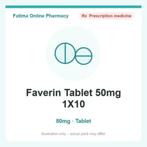 Faverin Tablet 50mg 1X10