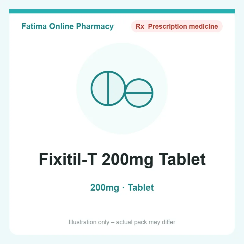 fixitil t 200mg tablet Fixitil-T 200mg Tablet