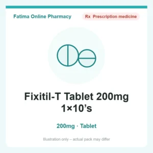 Fixitil-T Tablet 200mg 1×10’s