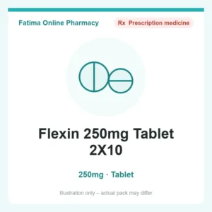 Flexin 250mg Tablet 2X10