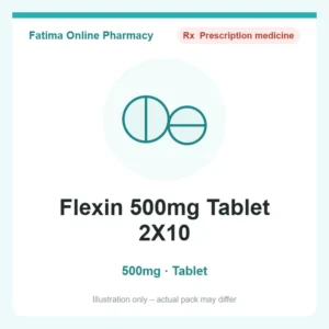 Flexin 500mg Tablet 2X10