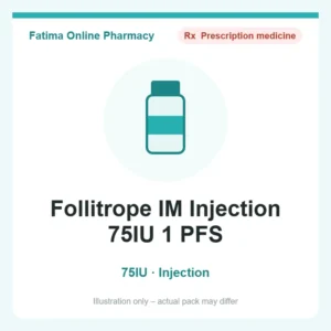 Follitrope IM Injection 75IU 1 PFS