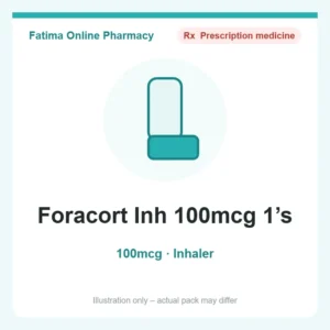 Foracort Inh 100mcg 1’s – inhaler