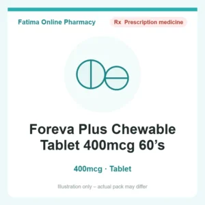 Foreva Plus Chewable Tablet 400mcg 60’s