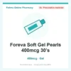 Foreva Soft Gel Pearls 400mcg 30’s