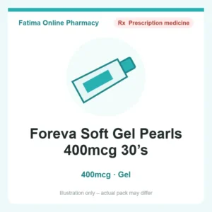 Foreva Soft Gel Pearls 400mcg 30’s