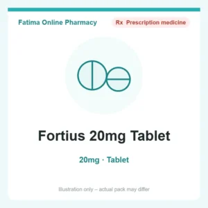 Fortius 20mg Tablet
