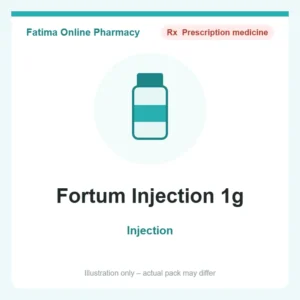 Fortum Injection 1g