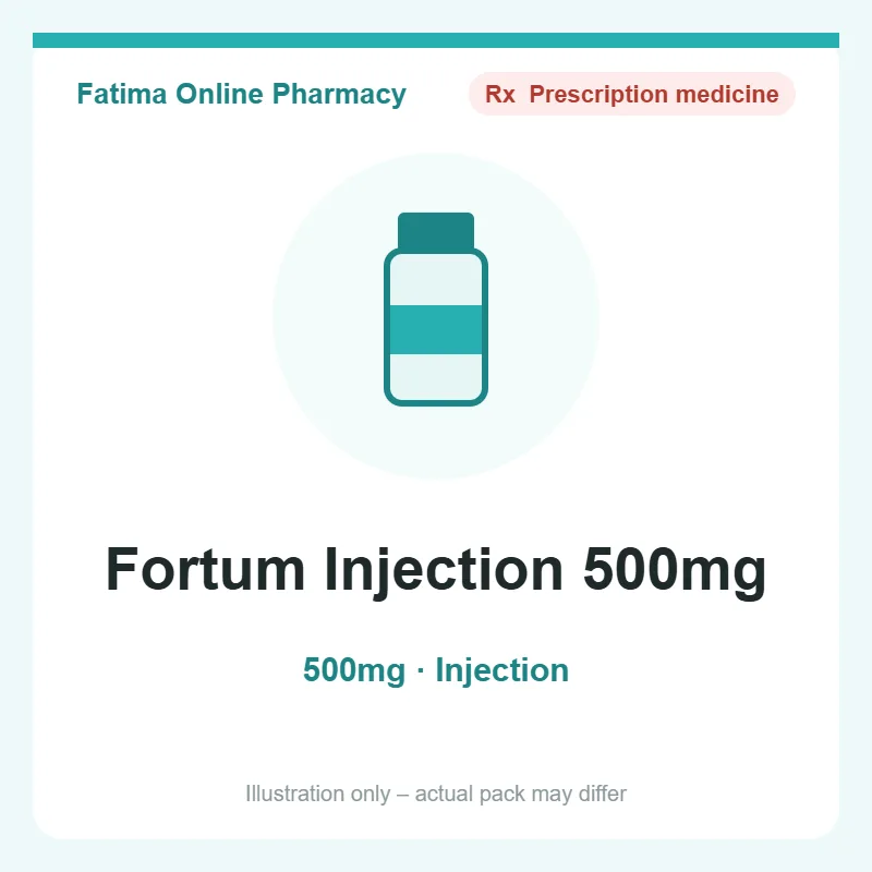 fortum injection 500mg Fortum Injection 500mg