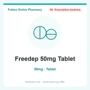 Freedep 50mg Tablet
