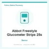 Abbot Freestyle Glucometer Strips 25s – device
