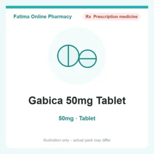 Gabica 50mg Tablet