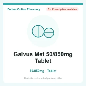 Galvus Met 50/850mg Tablet