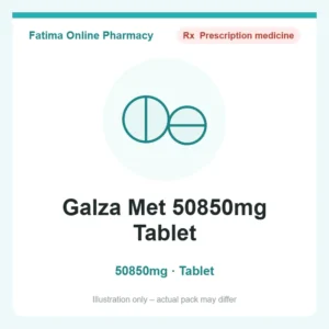 Galza Met 50850mg Tablet