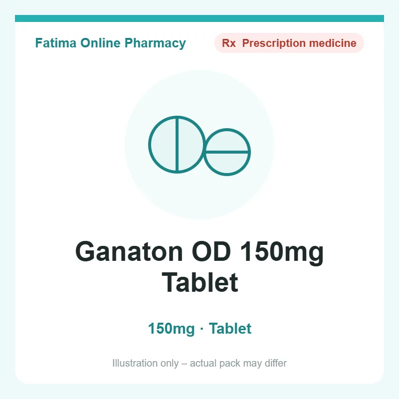 ganaton od 150mg tablet Ganaton OD 150mg Tablet