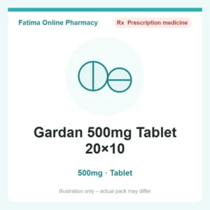 Gardan 500mg Tablet 20×10