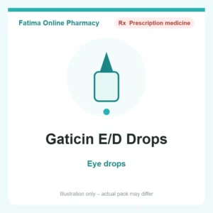 Gaticin E/D Drops – eye drops