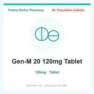 Gen-M 20 120mg Tablet