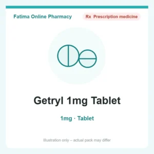 Getryl 1mg Tablet
