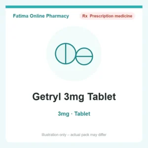 Getryl 3mg Tablet