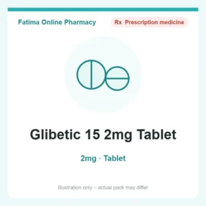 Glibetic 15 2mg Tablet