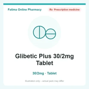 Glibetic Plus 30/2mg Tablet