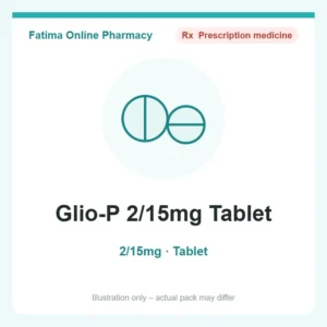 Glio-P 2/15mg Tablet