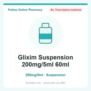 Glixim Suspension 200mg/5ml 60ml