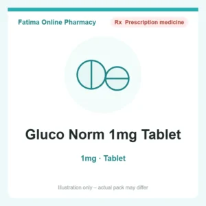 Gluco Norm 1mg Tablet