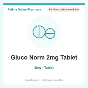 Gluco Norm 2mg Tablet