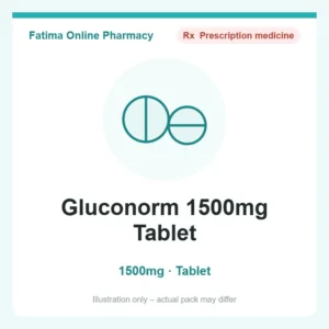Gluconorm 1500mg Tablet