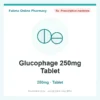 Glucophage 250mg Tablet