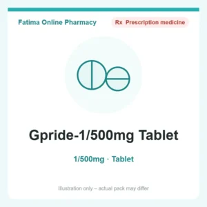 Gpride-1/500mg Tablet