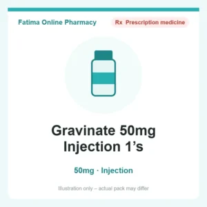 Gravinate 50mg Injection 1’s