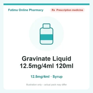 Gravinate Liquid 12.5mg/4ml 120ml – syrup