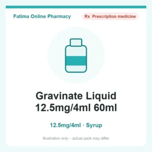Gravinate Liquid 12.5mg/4ml 60ml – syrup