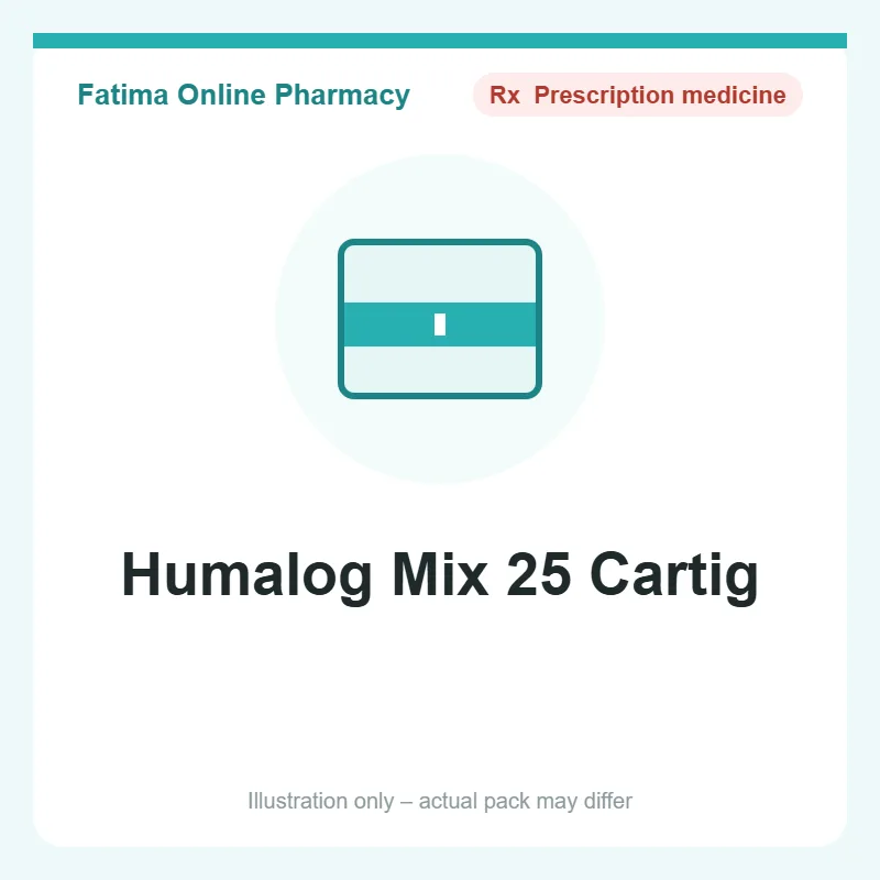 humalog mix 25 cartig Humalog Mix 25 Cartig