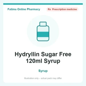 Hydryllin Sugar Free 120ml Syrup