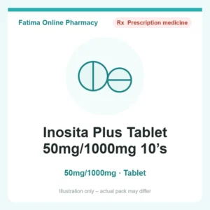 Inosita Plus Tablet 50mg/1000mg 10’s