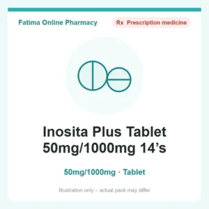 Inosita Plus Tablet 50mg/1000mg 14’s