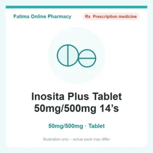 Inosita Plus Tablet 50mg/500mg 14’s