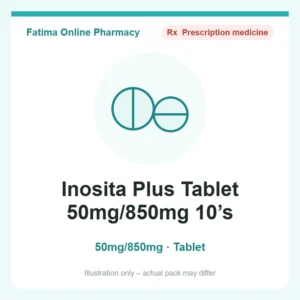 Inosita Plus Tablet 50mg/850mg 10’s