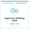Itaglip Plus 50/500mg Tablet