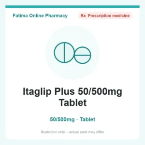 Itaglip Plus 50/500mg Tablet