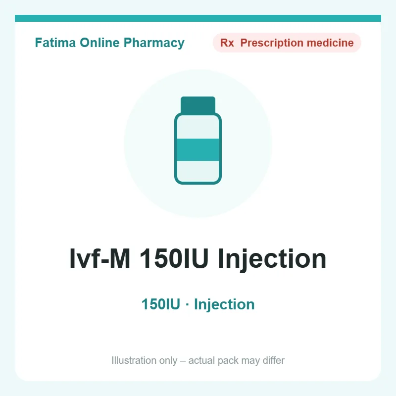 ivf m 150iu injection 2 Ivf-M 150IU Injection