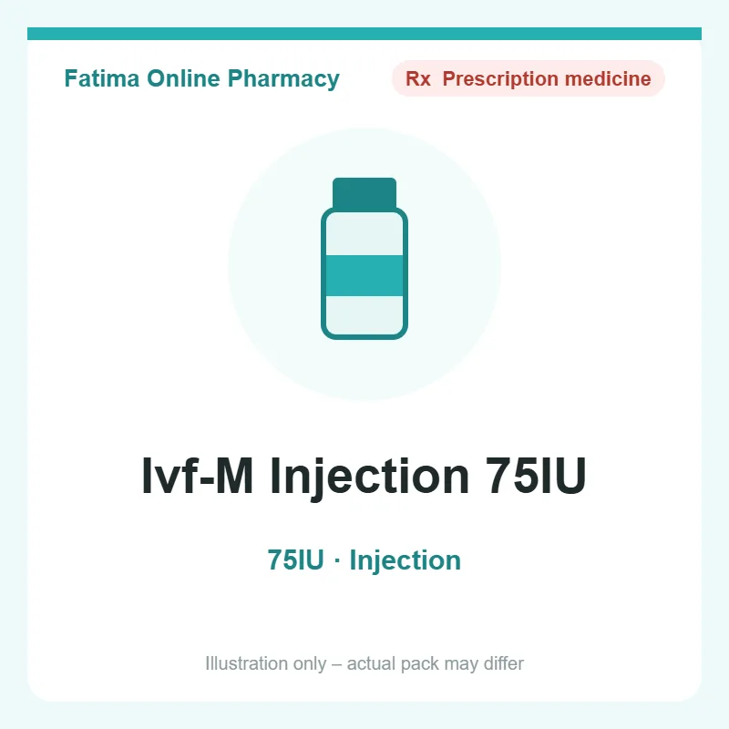 ivf m injection 75iu Ivf-M Injection 75IU