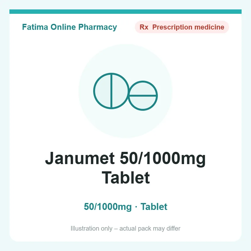 janumet 50 1000mg tablet Janumet 50/1000mg Tablet