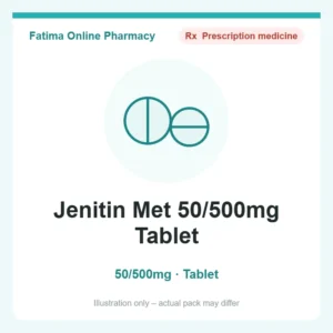 Jenitin Met 50/500mg Tablet